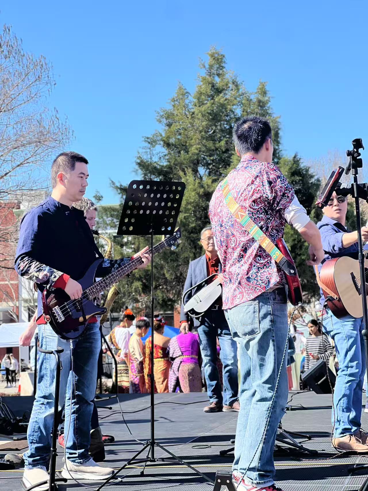 Xian at the festival